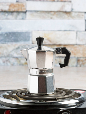 Primula 1-cup Espresso Maker - Silver