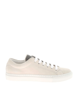 Brunello Cucinelli Bead Embellished Sneakers