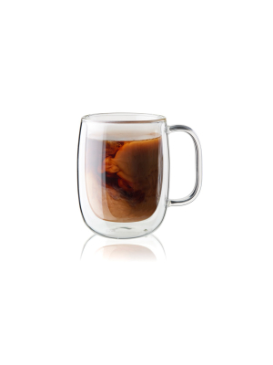 Zwilling Sorrento Plus 2-pc Double-wall Glass Coffee Mug Set