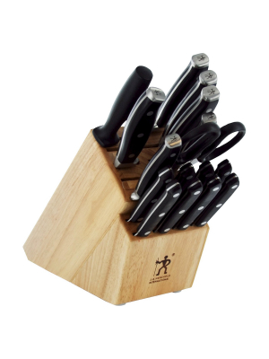 Henckels Forged Premio 17pc Knife Block Set