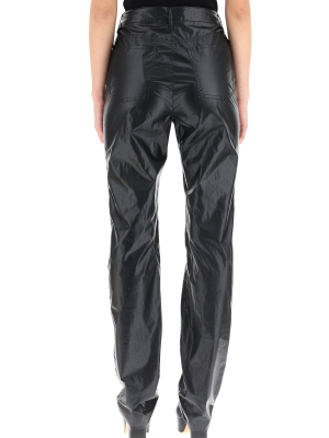 Sportmax Bella Crinkled Effect Trousers