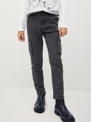 Cotton Cargo Pants