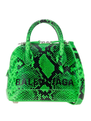 Balenciaga Ville Embossed Tote Bag