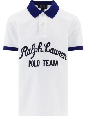 Ralph Lauren Kids Polo Team Logo Polo Shirt