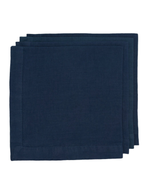 Hg Surf Hand-dyed Linen Napkin, 22"