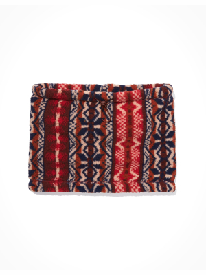 Ae Fairisle Sherpa Neck Warmer