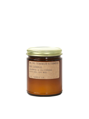 No. 04: Teakwood & Tobacco Candle