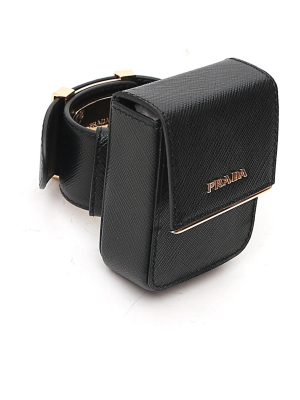 Prada Logo Pouch Bracelet