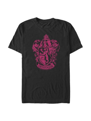 Men's Harry Potter Gryffindor House Crest T-shirt