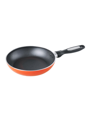 Gourmet Chef 10 Inch Non Stick Fry Pan With Induction Base - Orange