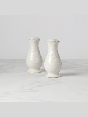 French Perle White™ Salt And Pepper Set