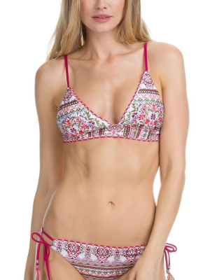 Becca Granada Halter Bikini Top 203187-mul