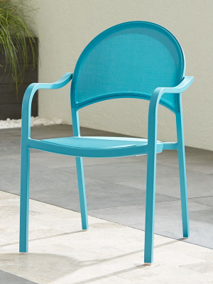 Lanai Aqua Mesh Dining Chair