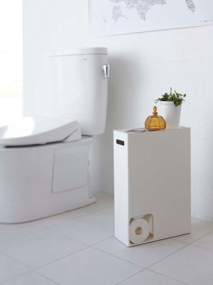 Plate Standing Toilet Paper Stocker