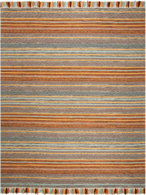 Montauk Turquoise/brown Area Rug