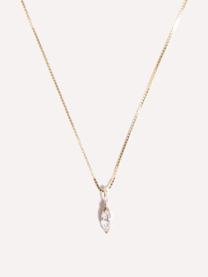 Marquise Charm Necklace