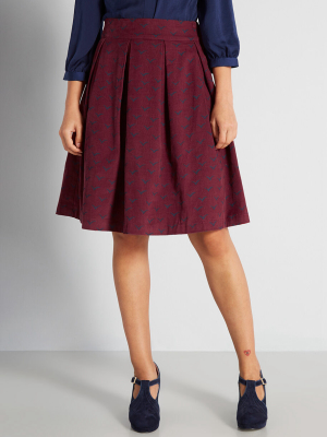 Come Fly Away A-line Skirt