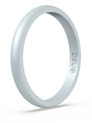 Elements Classic Halo Silicone Ring - Diamond