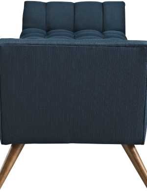 Reborn Fabric Ottoman Azure