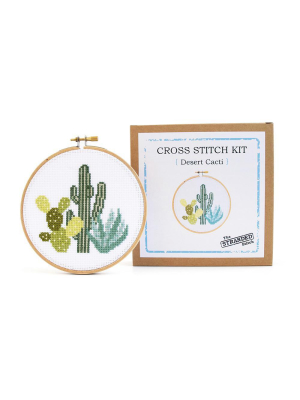 Cross Stitch Kit, Cacti