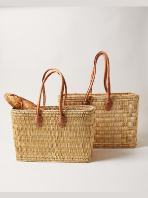 Rectangle Basket Tote