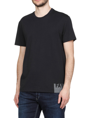 Fay Logo Printed T-shirt