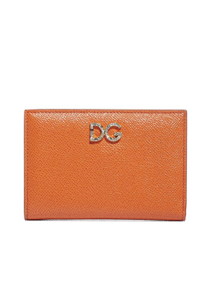 Dolce & Gabbana Logo Embellished Wallet