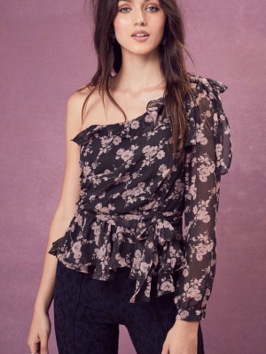 For Love And Lemons Theo One Shoulder Top