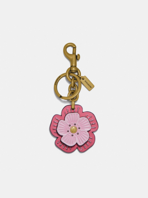 Tea Rose Bag Charm