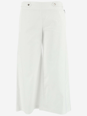 Love Moschino Wide-leg High Cropped Pants