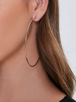 Oversized Hoop Earrings