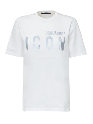 Dsquared2 Reflective Icon Print T-shirt