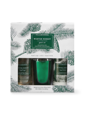 Williams Sonoma Winter Forest Guest Essentials Set