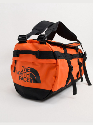 The North Face Base Camp Small Duffel Bag 50l In Orange