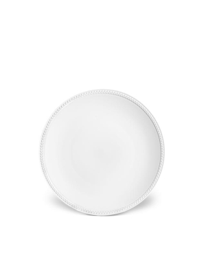 Soie Tressee White Dessert Plate