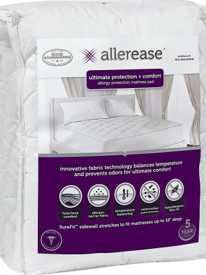 Ultimate Protection And Comfort Allergy Protection Mattress Pad - Allerease®