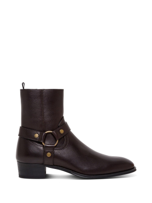 Saint Laurent Wyatt Harness Boots