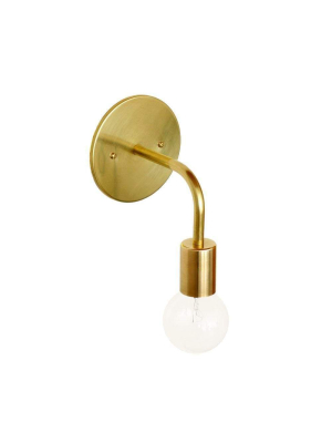 Wall Sconce: Solid Color