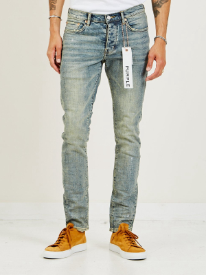 P001 Slim Fit Jean Light Indigo Silver