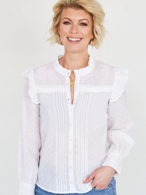 Joelle Blouse | White