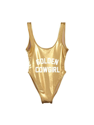 Golden Cowgirl [swimsuit]