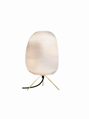 Ebey Scraplights Table Lamp In White