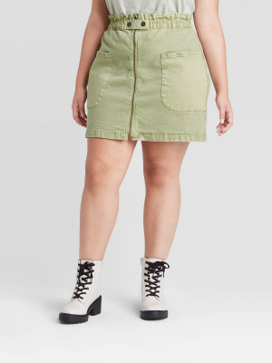 Women's Plus Size A-line Mini Skirt - Universal Thread™