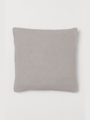 Cotton Muslin Cushion Cover