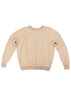 Jungmaven Bonfire Sweatshirt, Dusty Pink (unisex)