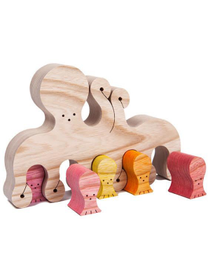 Wooden Octopus Puzzle