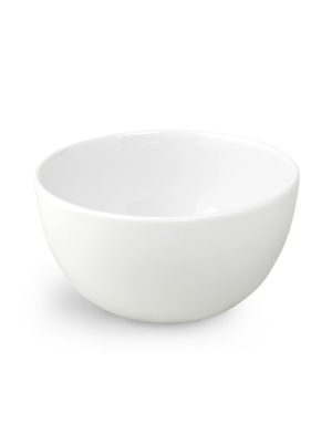 Brasserie All-white Porcelain Cereal Bowls, Set Of 4