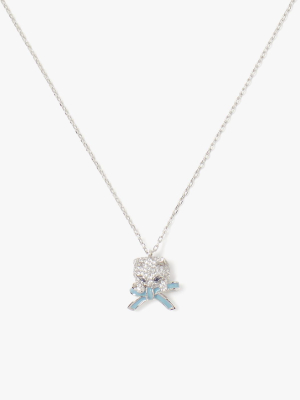 Pretty Kitty Pavé Mini Pendant