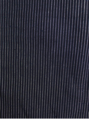 Japanese Cafe Apron, Indigo, Thin Shima