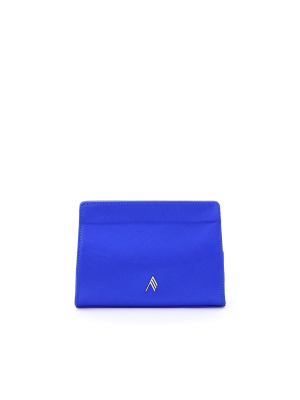 The Attico Logo-plaque Clutch Bag